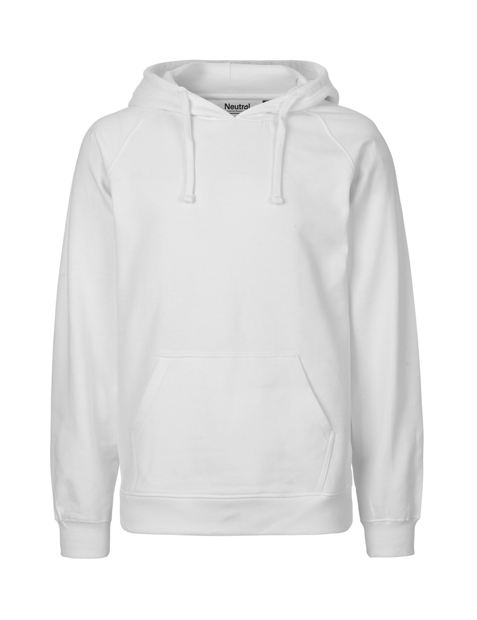 Mens Hoodie Neutral Mens Hoodie White