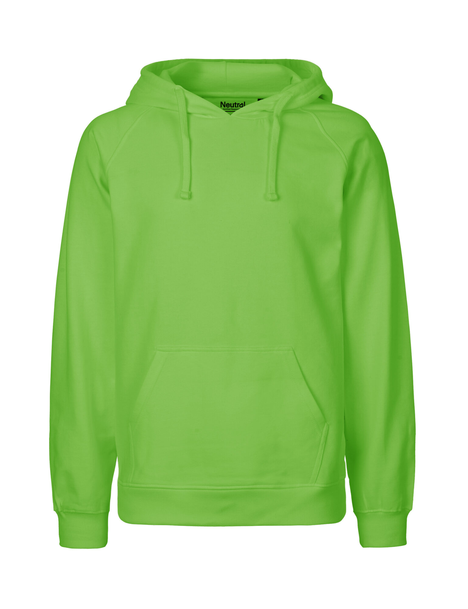 Mens Hoodie Neutral Mens Hoodie Lime