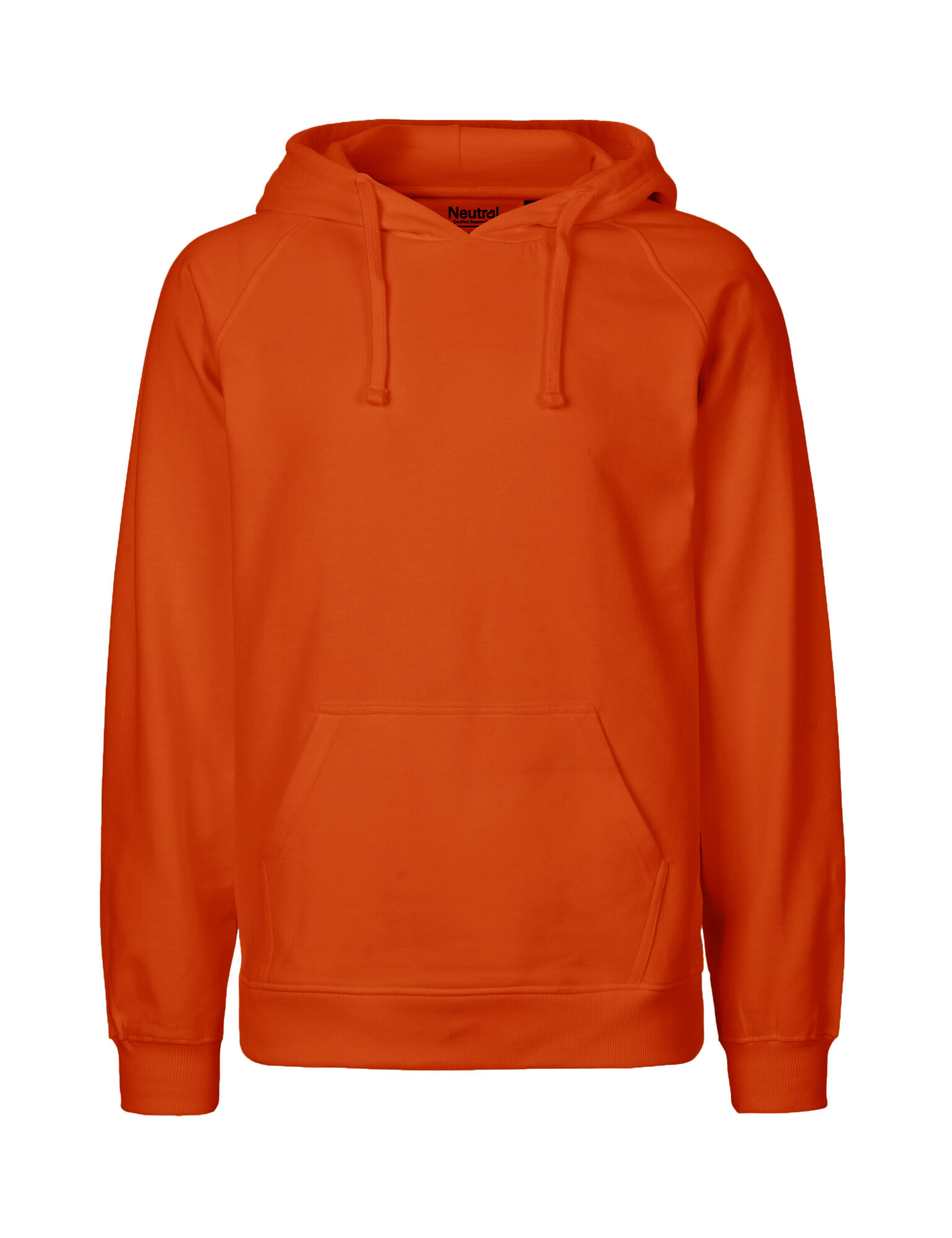 Mens Hoodie Neutral Mens Hoodie Orange