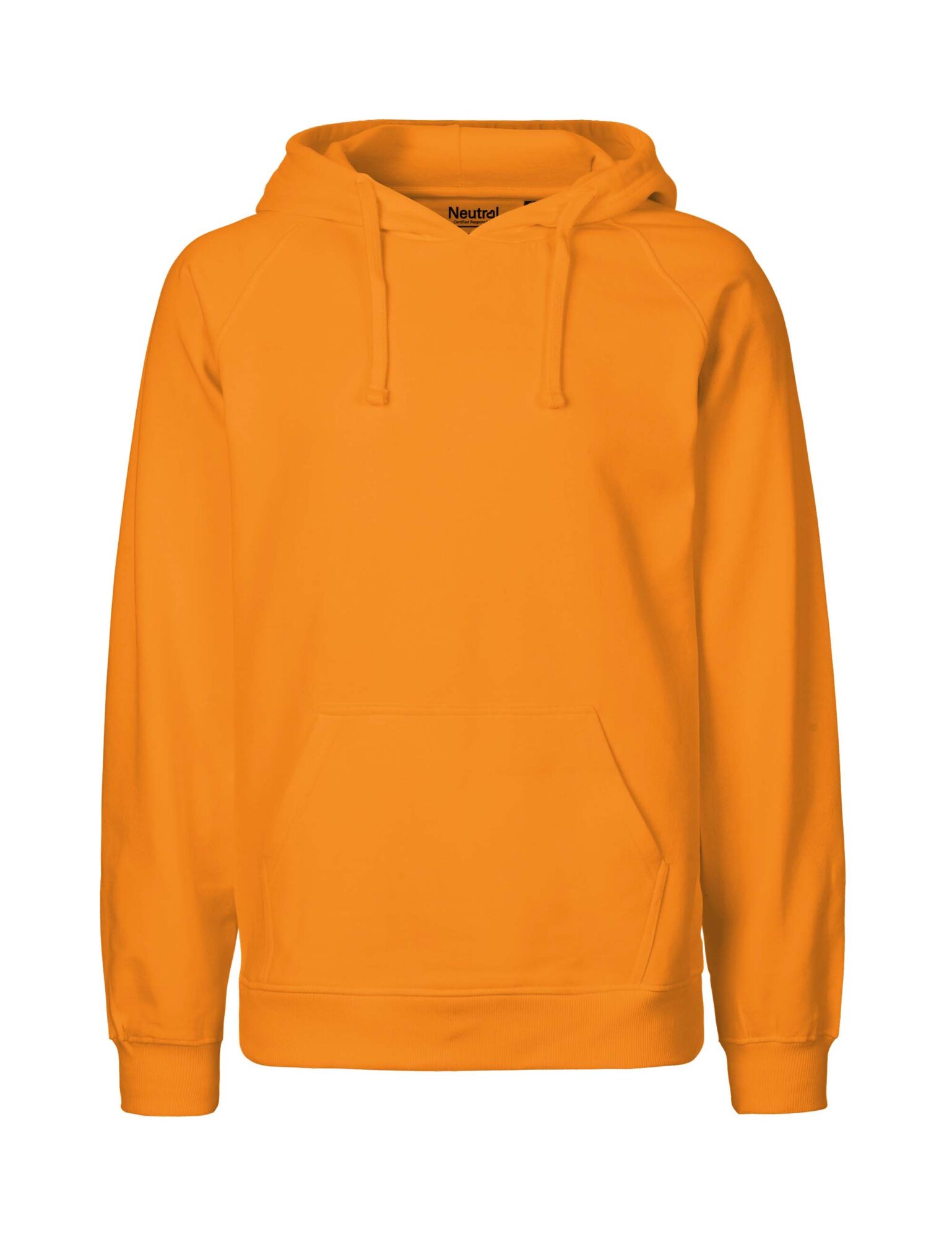 Mens Hoodie Neutral Mens Hoodie Okay Orange