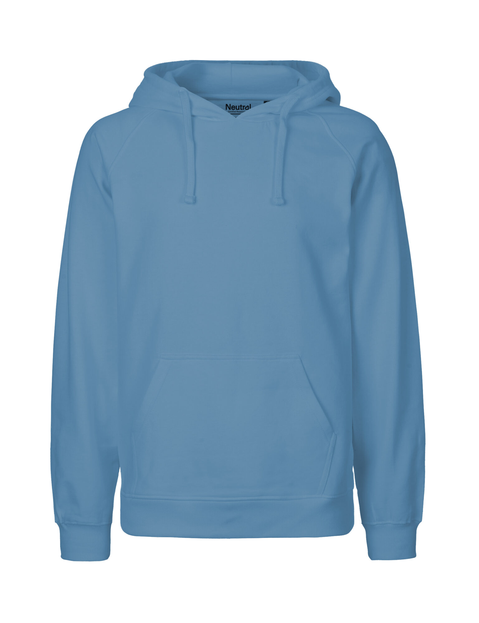 Mens Hoodie Neutral Mens Hoodie Dusty Indigo