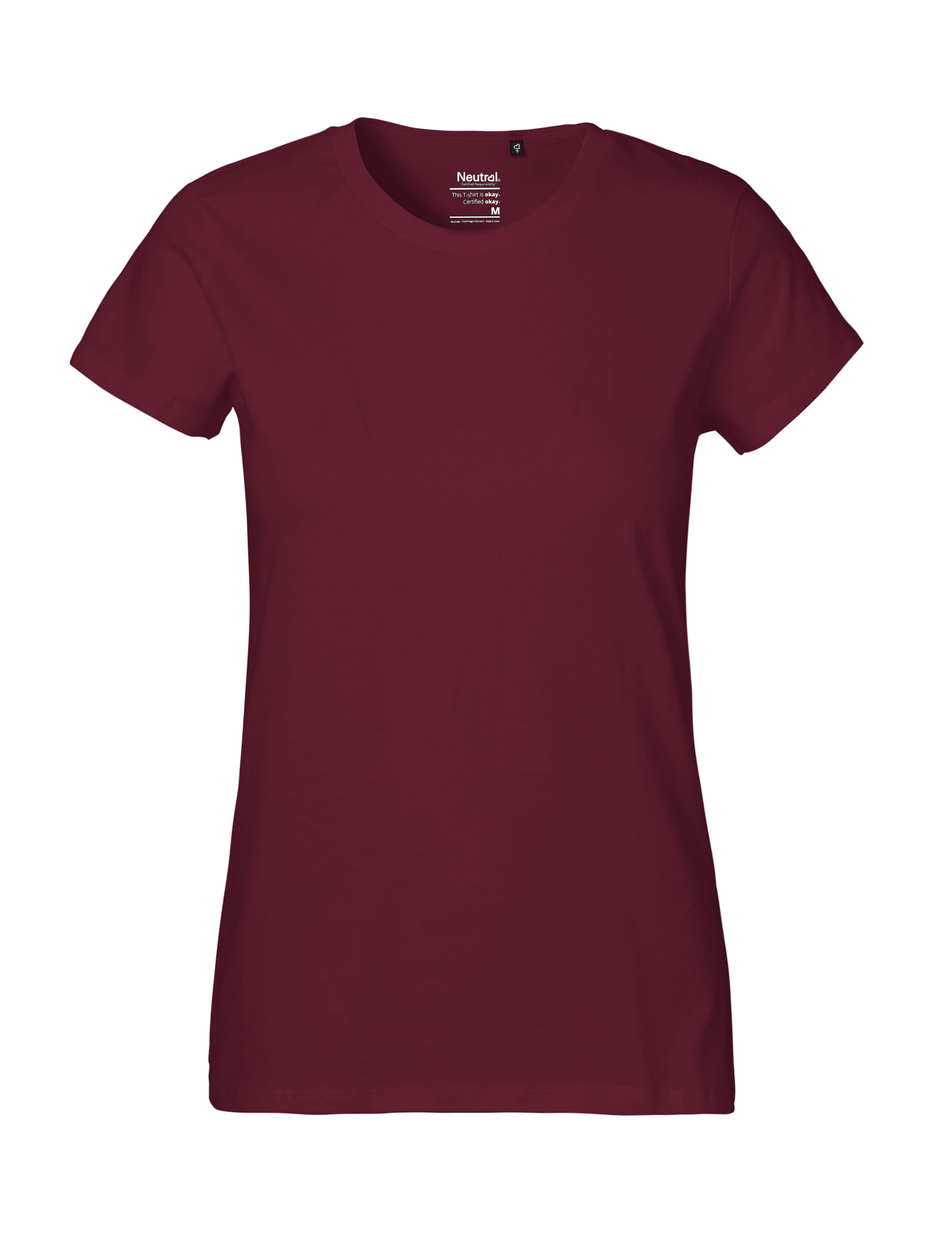 Neutral Ladies Classic T-shirt Bordeaux