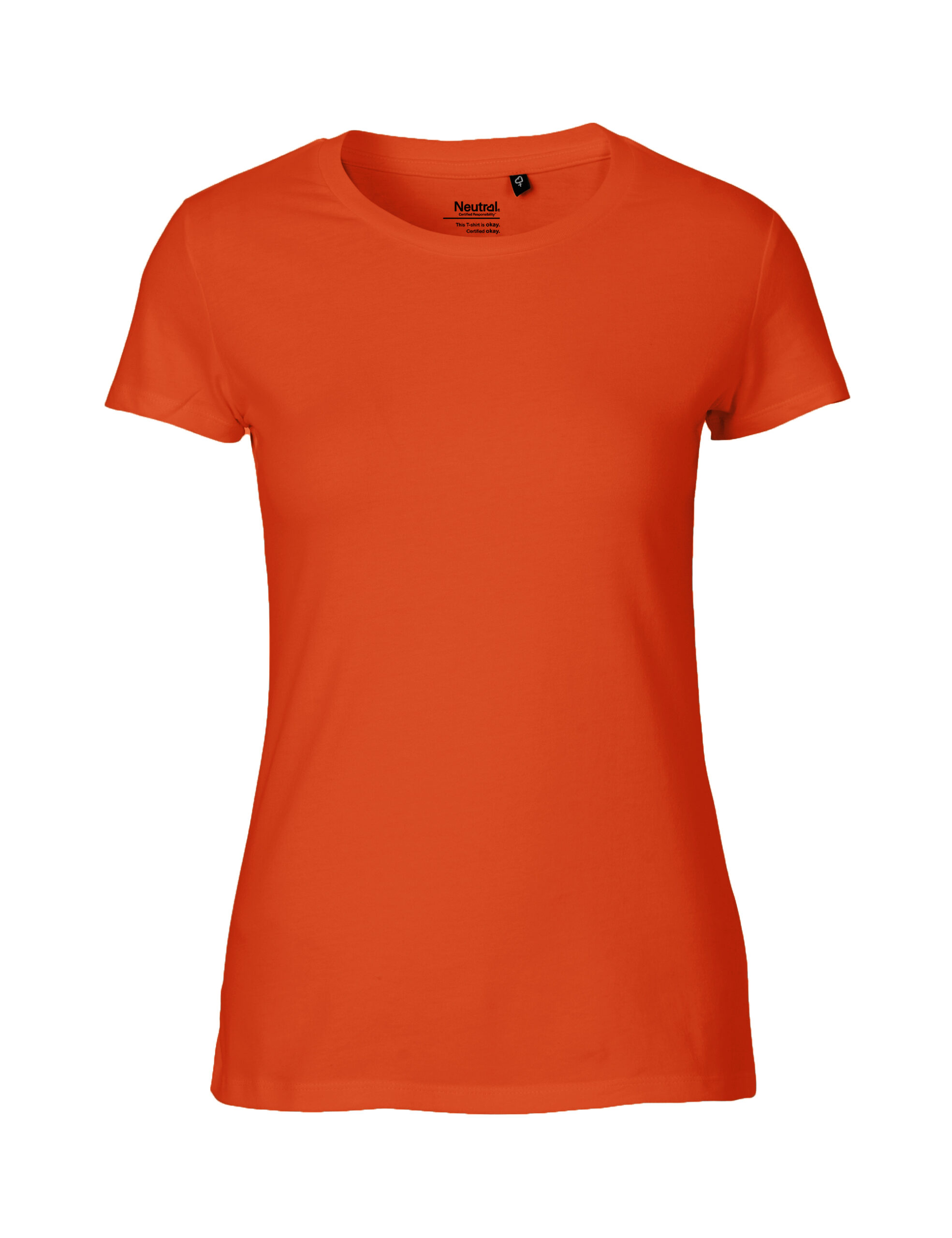 Neutral Ladies Classic T-shirt Orange