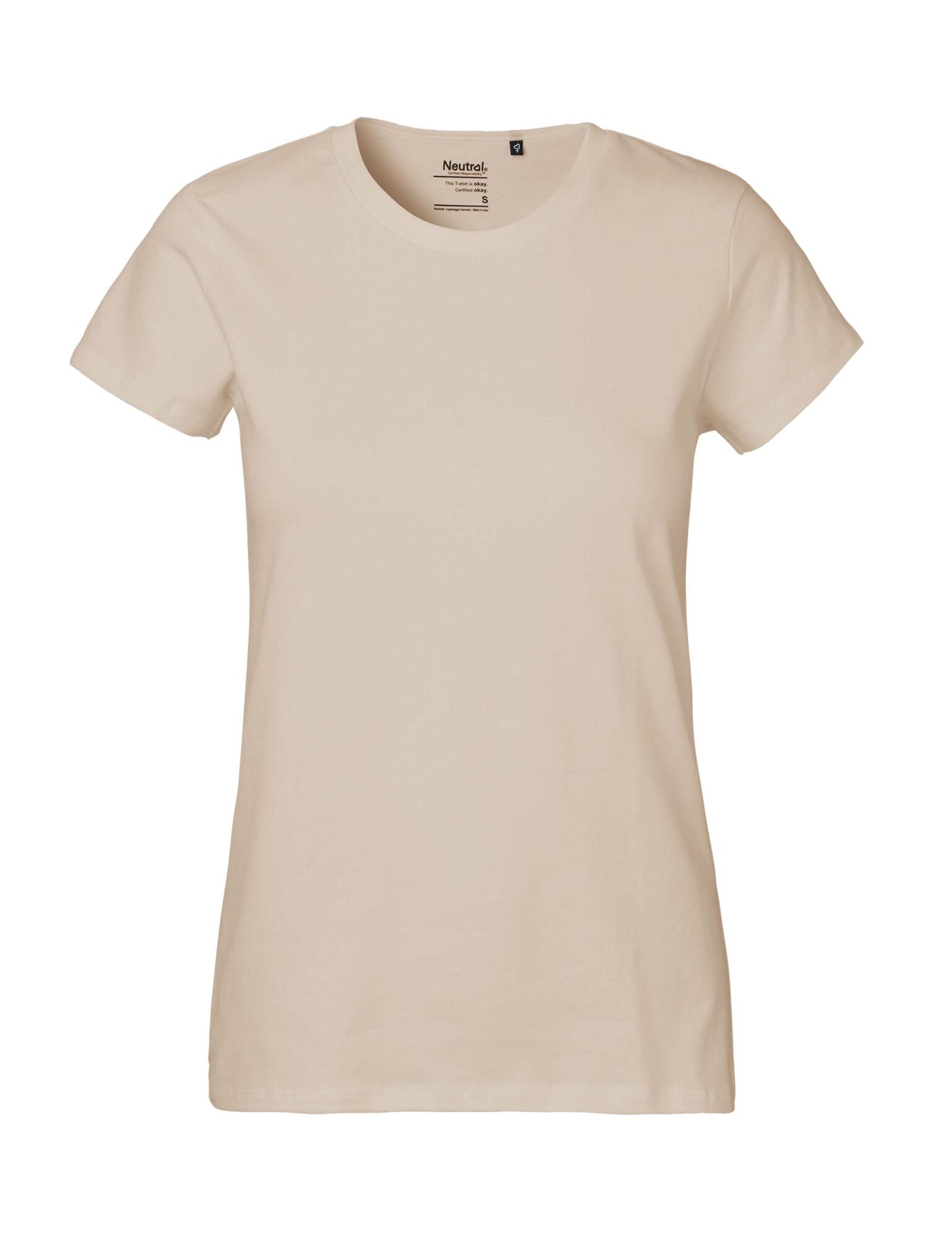 Ladies Classic T-shirt Neutral Ladies Classic T-shirt Sand