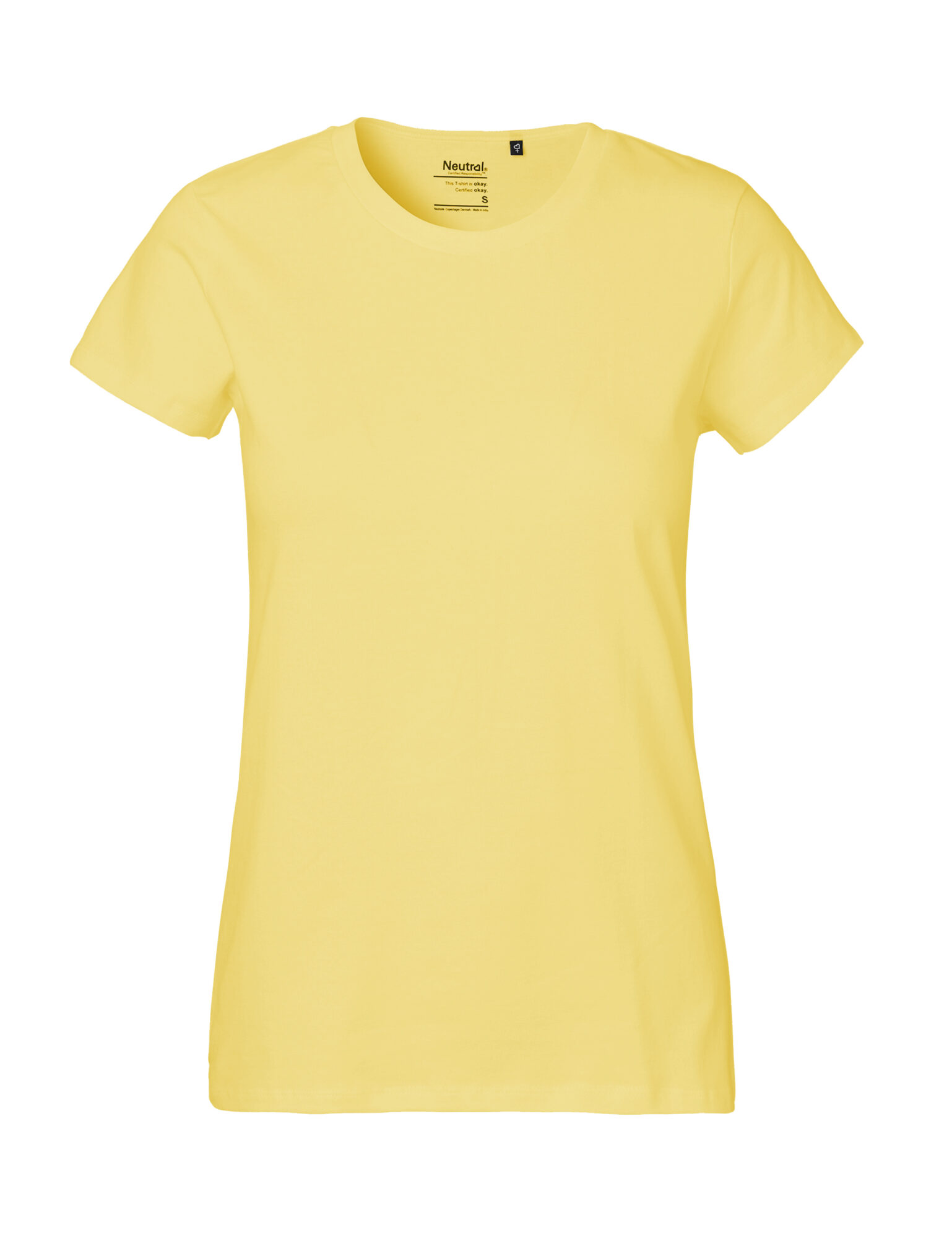 Ladies Classic T-shirt Neutral Ladies Classic T-shirt Dusty Yellow