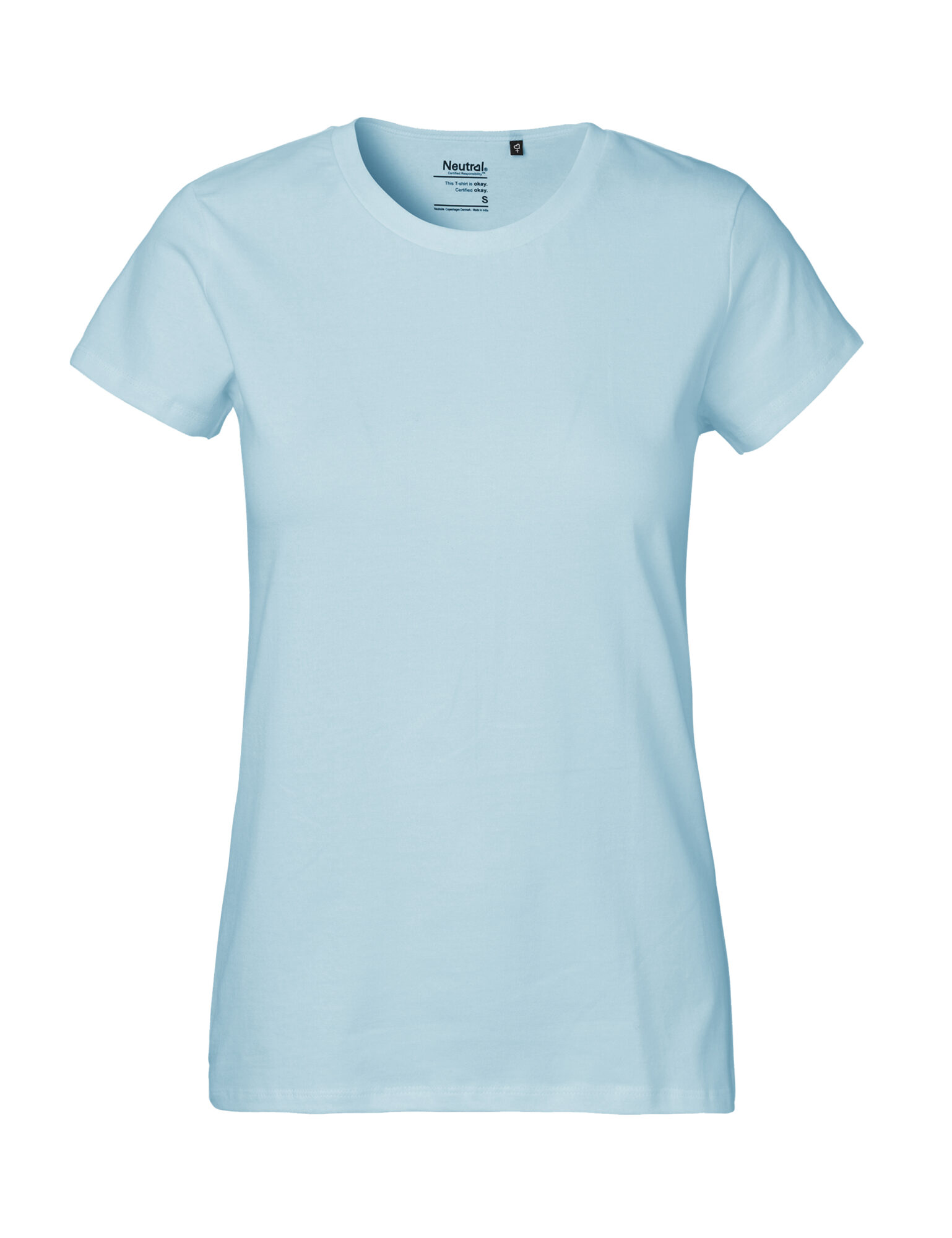 Ladies Classic T-shirt Neutral Ladies Classic T-shirt Light Blue