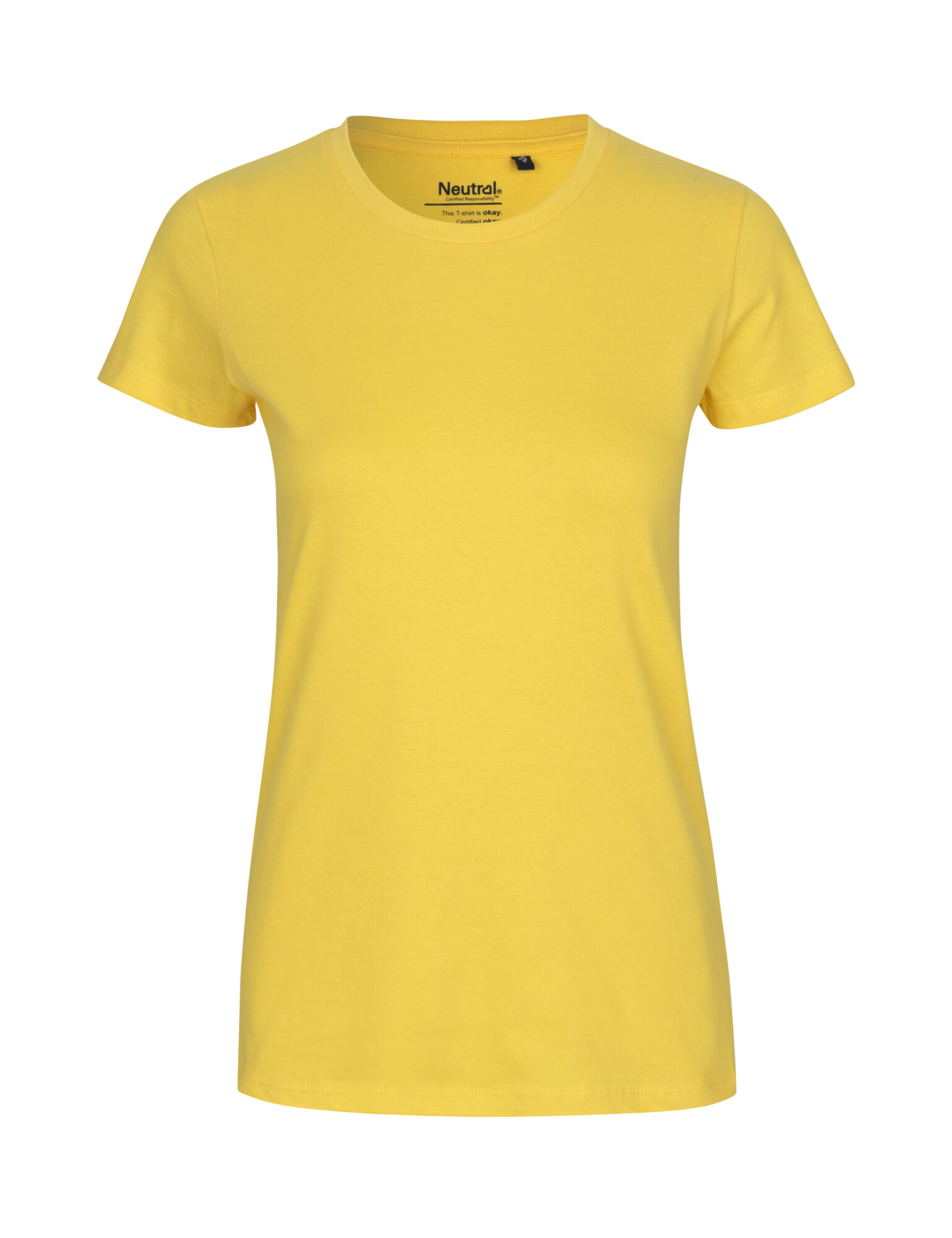 Ladies Classic T-shirt Neutral Ladies Classic T-shirt Yellow
