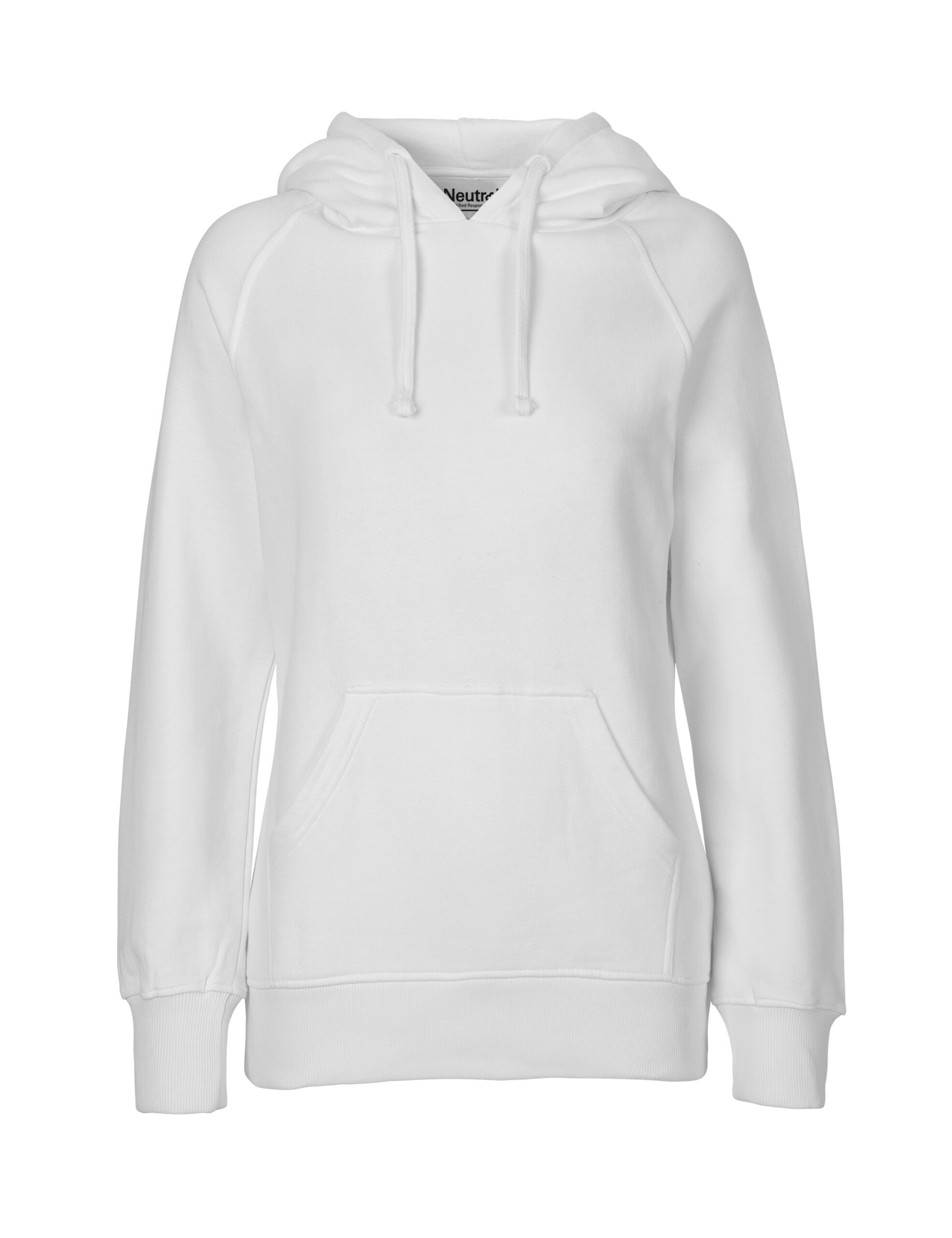 Ladies Hoodie Neutral Ladies Hoodie White
