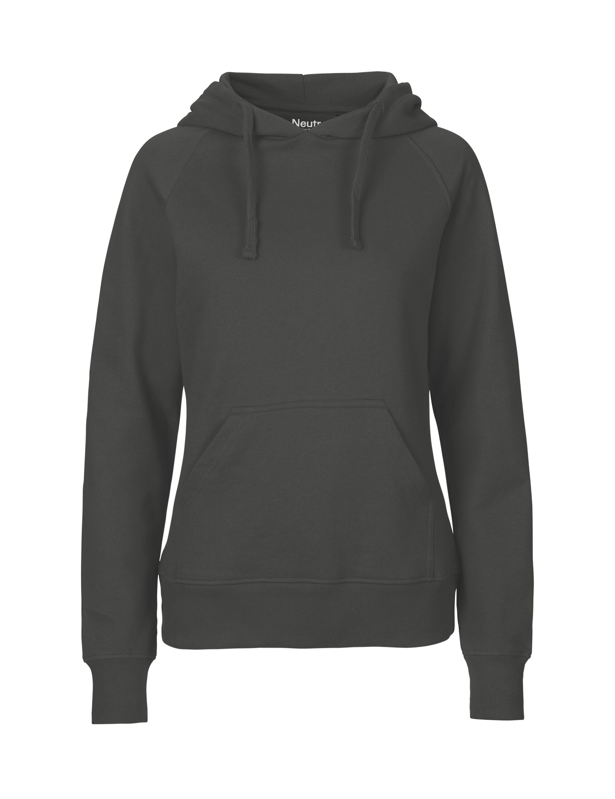 Ladies Hoodie Neutral Ladies Hoodie Charcoal