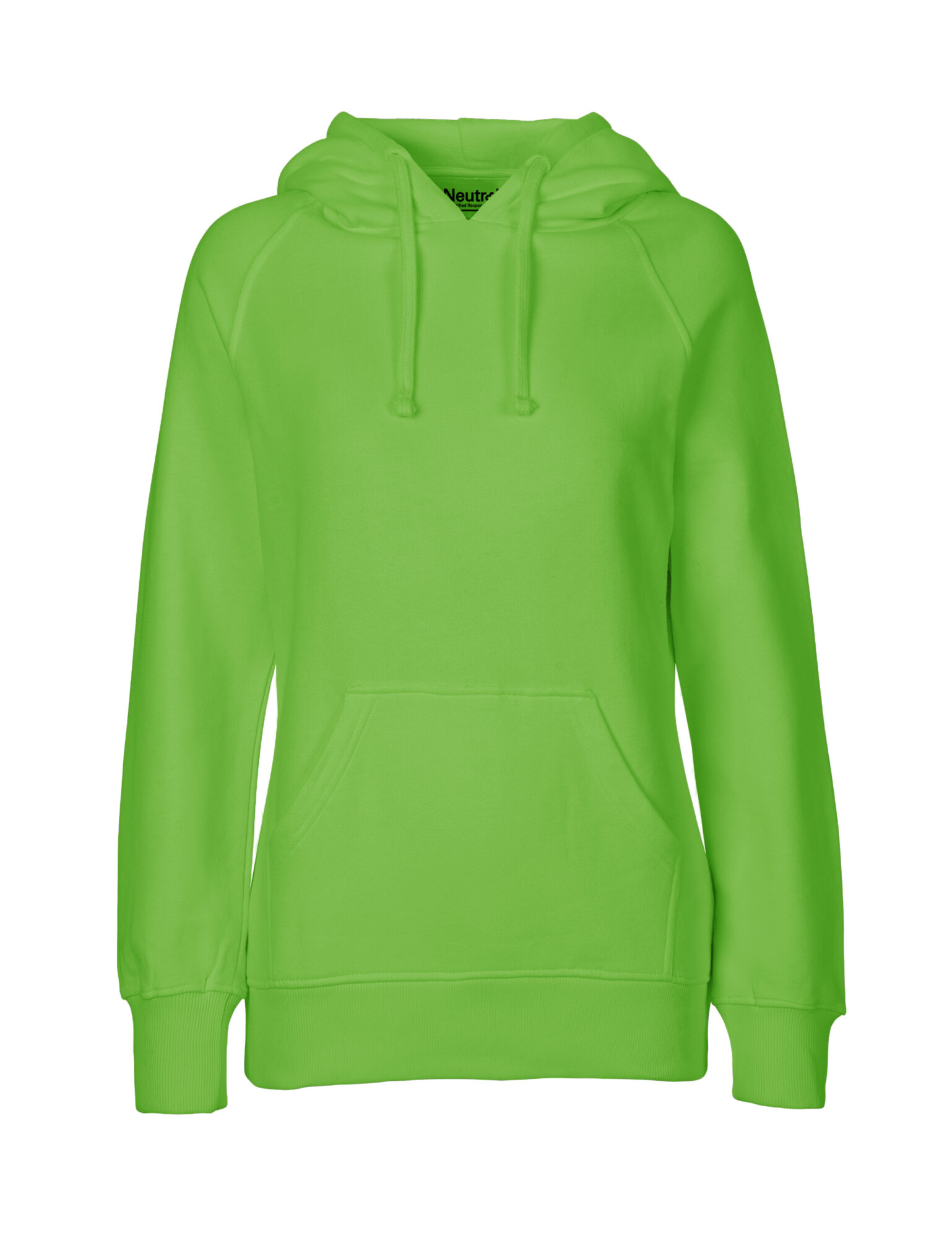 Ladies Hoodie Neutral Ladies Hoodie Lime