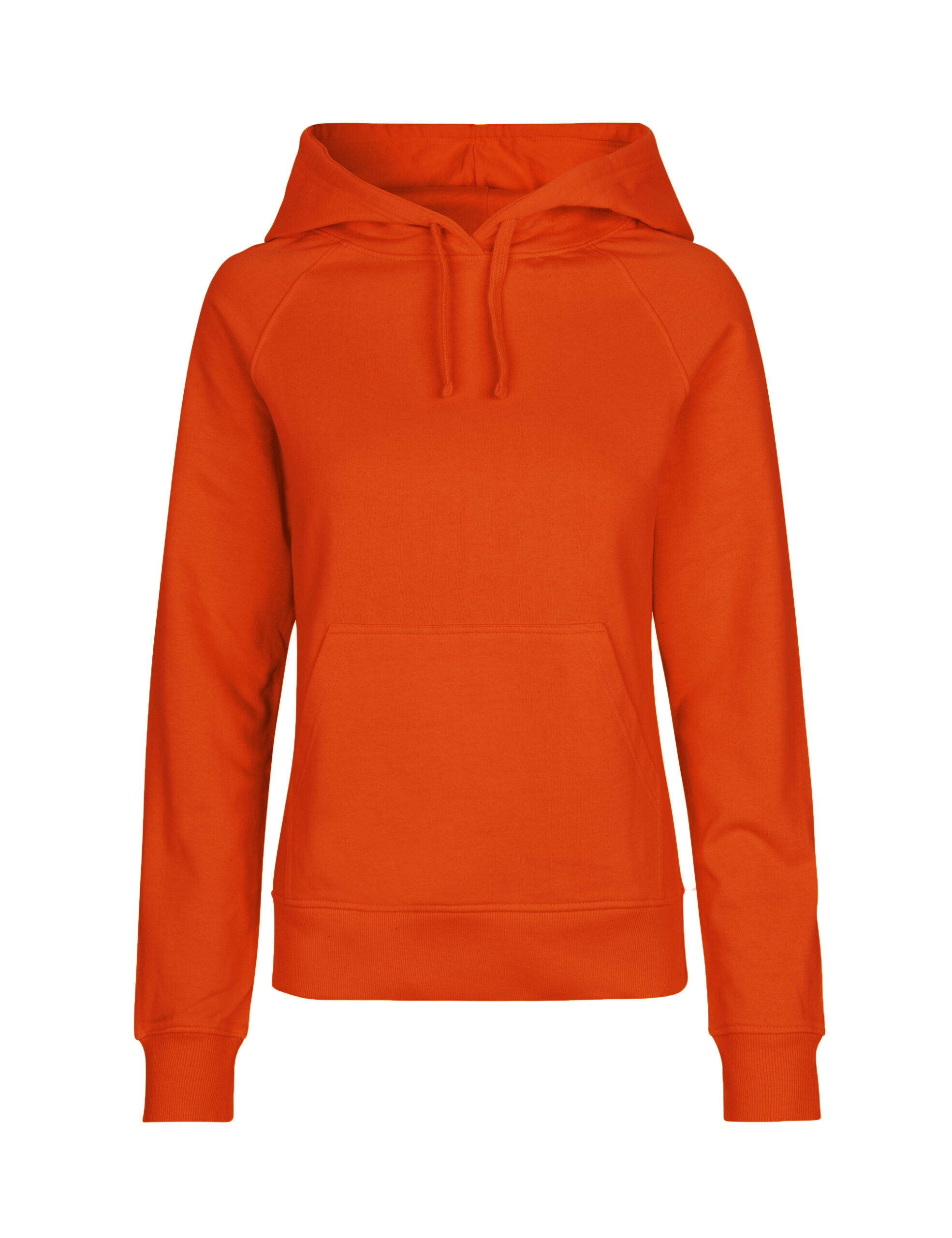 Ladies Hoodie Neutral Ladies Hoodie Orange