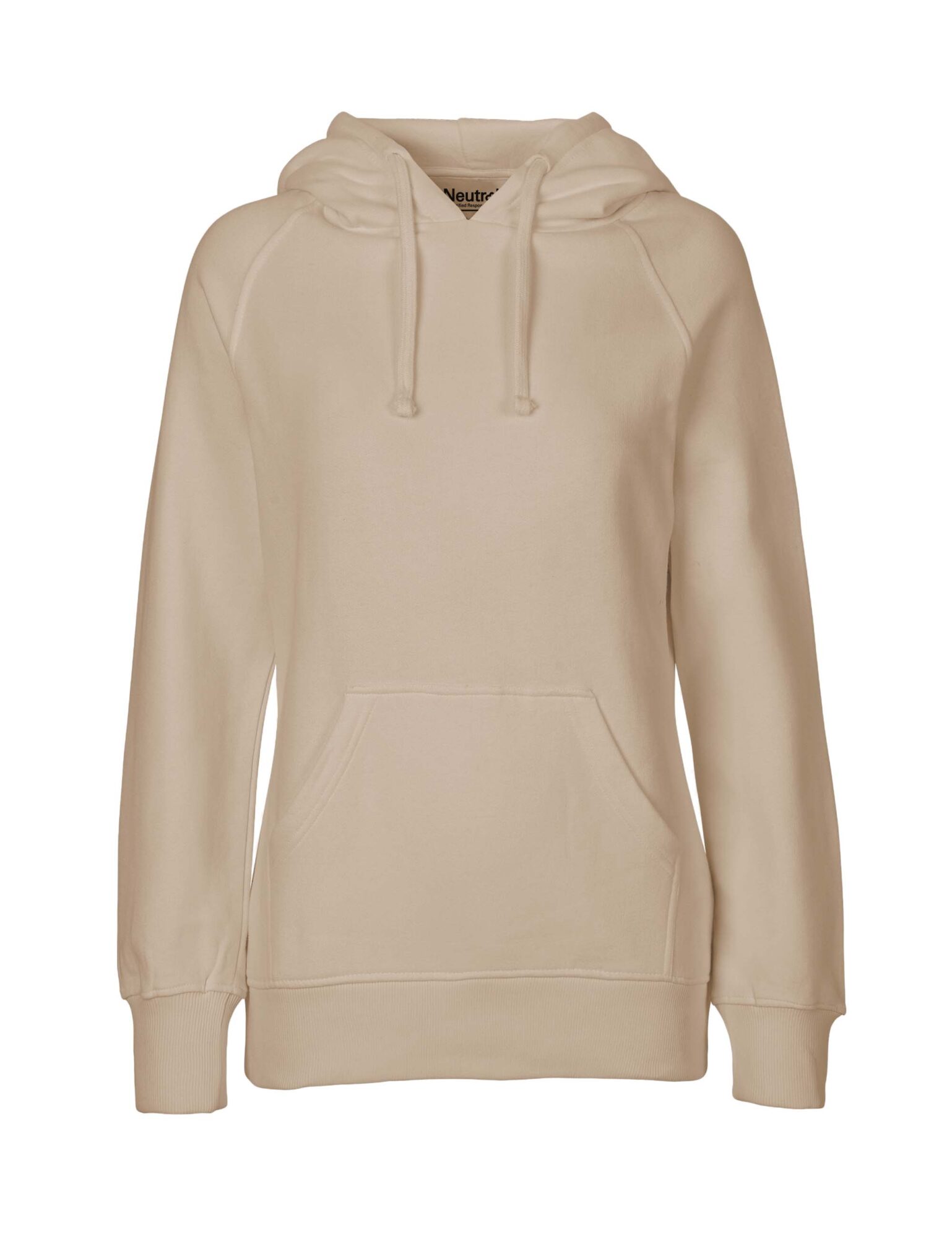 Ladies Hoodie Neutral Ladies Hoodie Sand