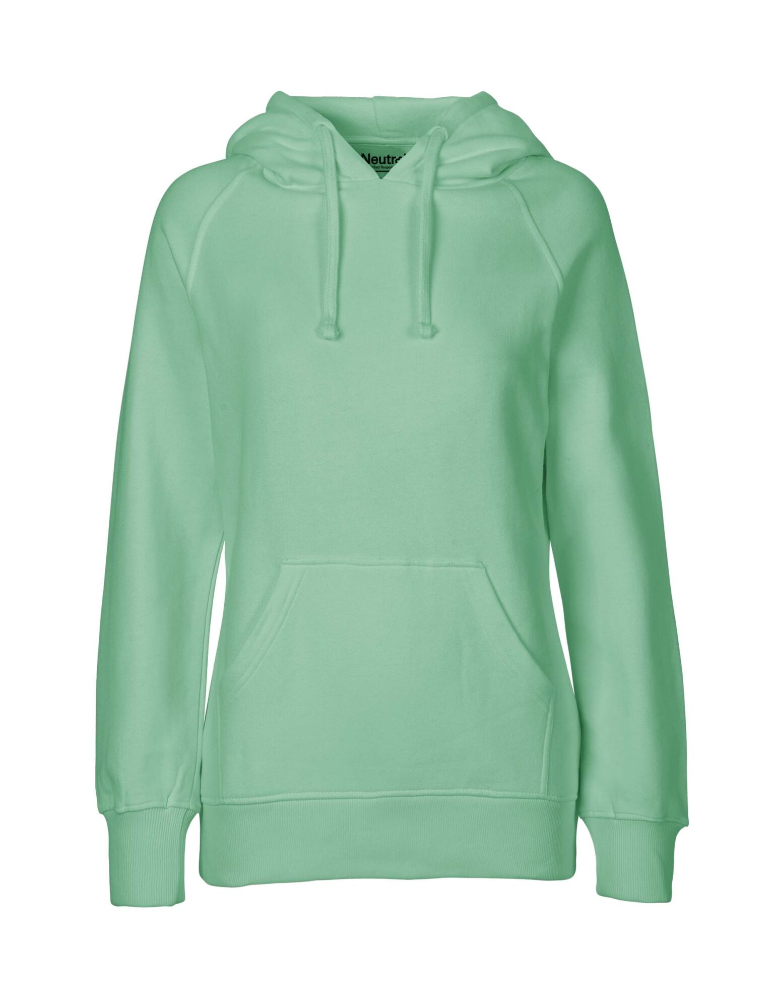 Ladies Hoodie Neutral Ladies Hoodie Dusty Mint