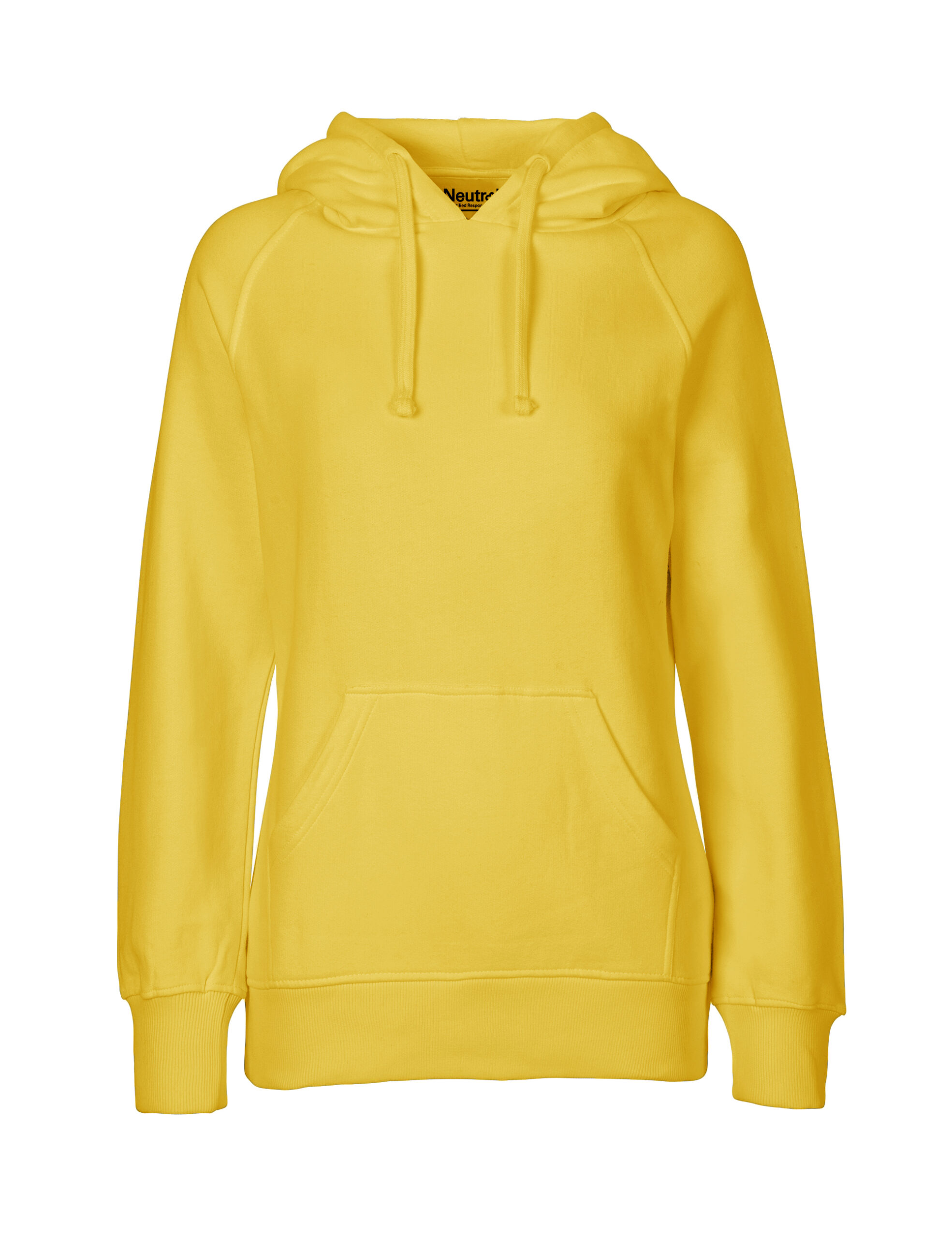 Ladies Hoodie Neutral Ladies Hoodie Yellow