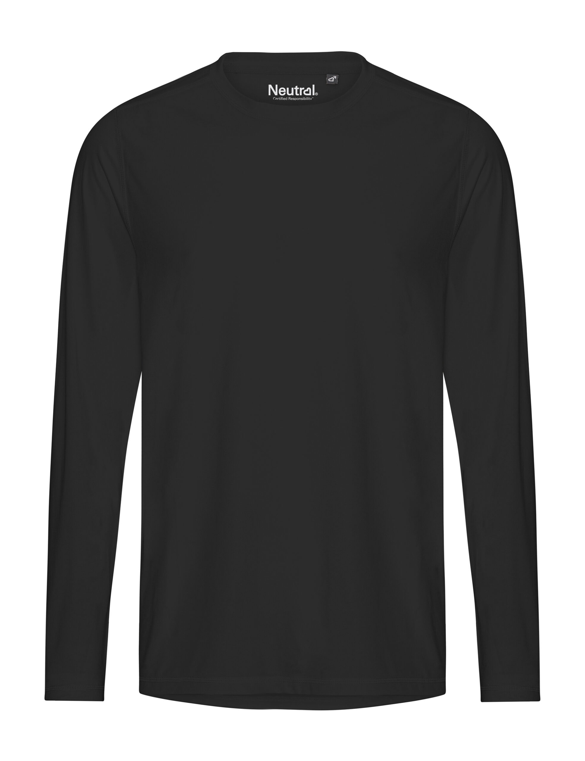 Neutral Recycled Performance LS T-shirt Black