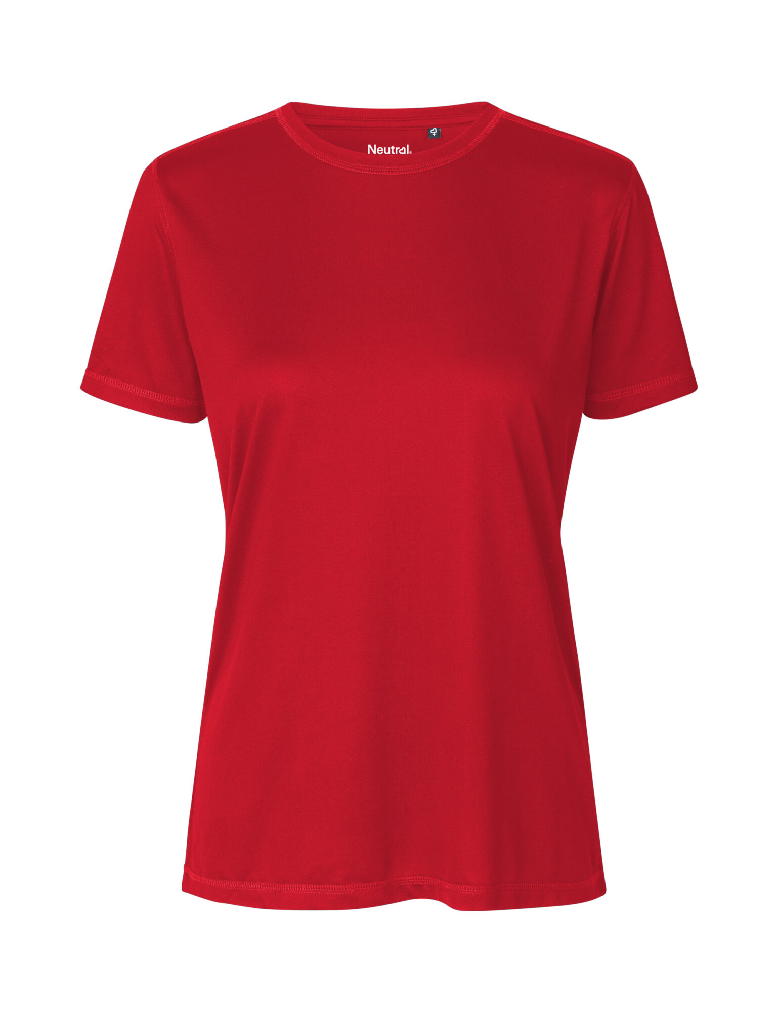 Ladies Recycled Performance Neutral Ladies Recycled Performance Red