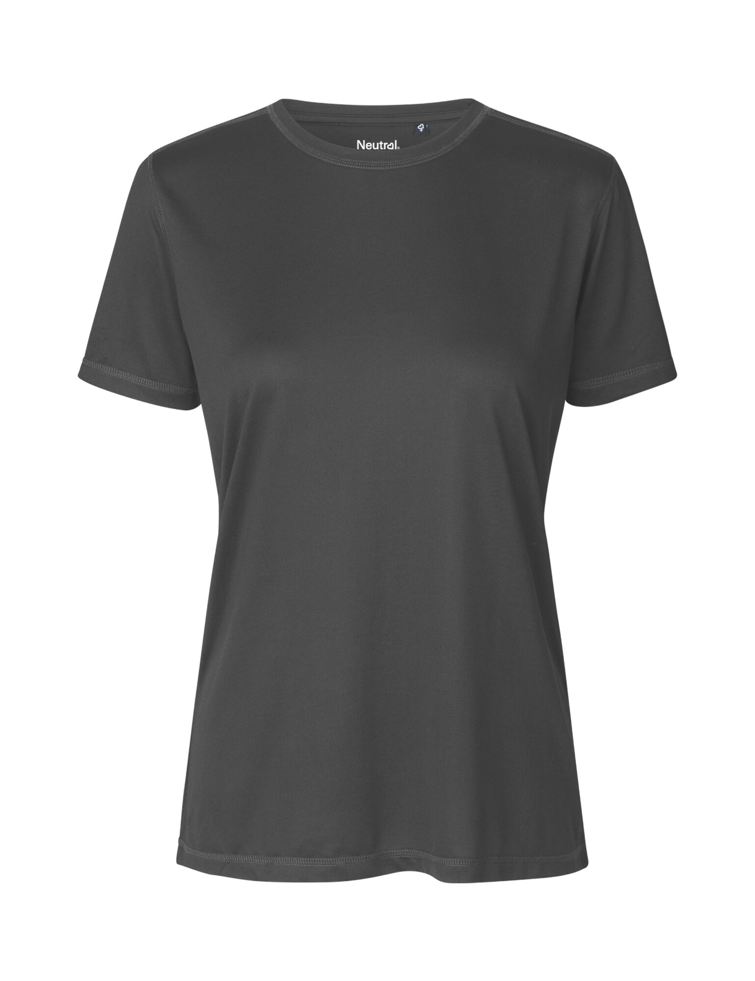 Ladies Recycled Performance Neutral Ladies Recycled Performance Charcoal