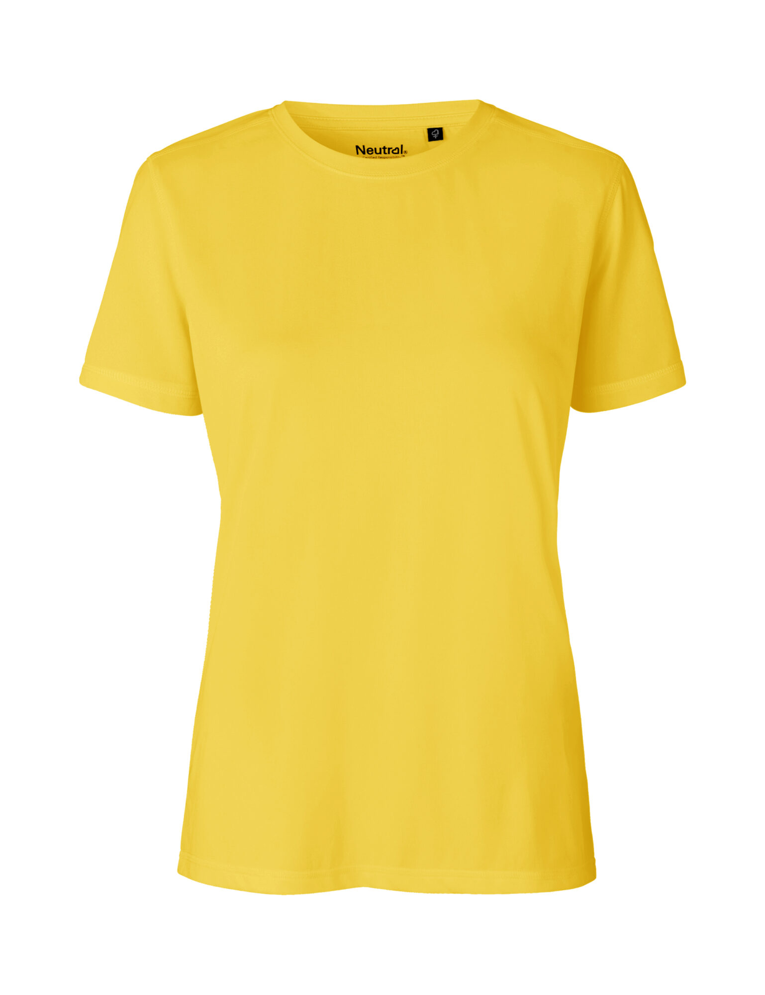 Ladies Recycled Performance Neutral Ladies Recycled Performance Yellow