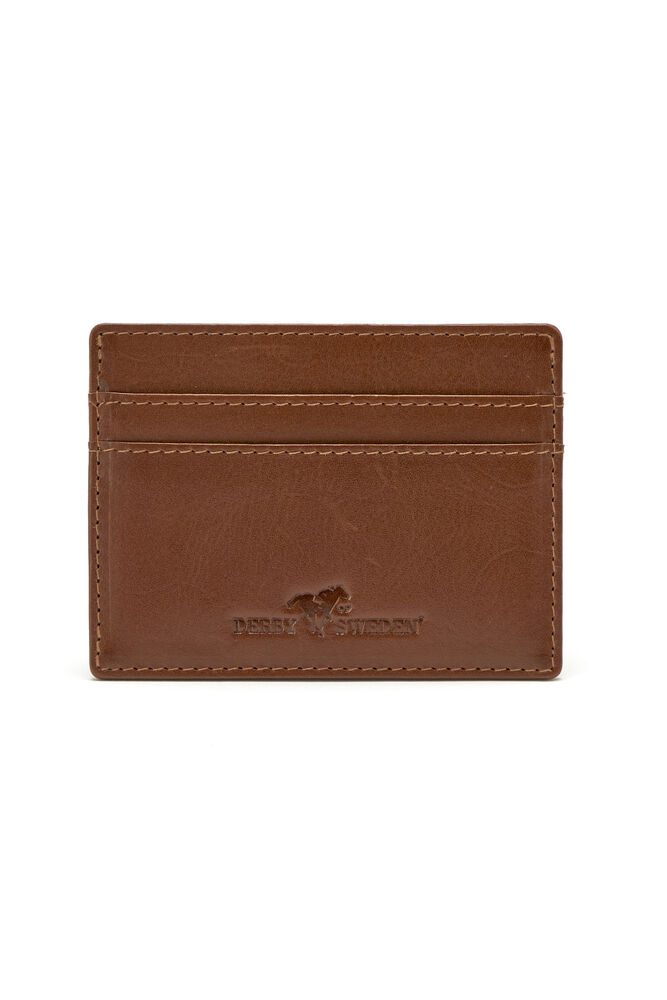 Derby Of Sweden Leather Line Cardholder Konjakki