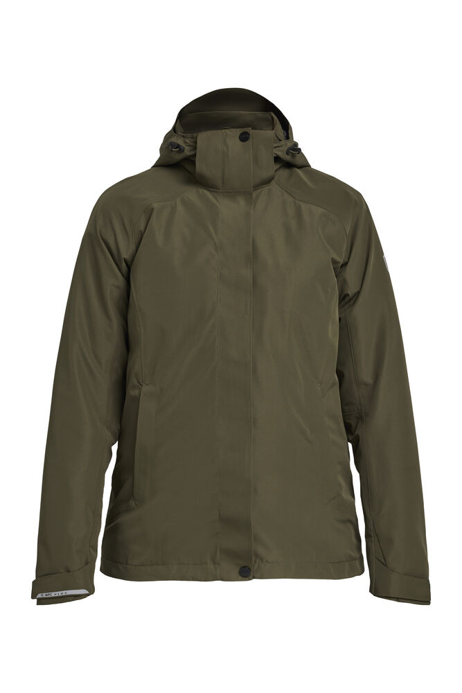 Tenson Westing Rain Jacket Women Vihreä