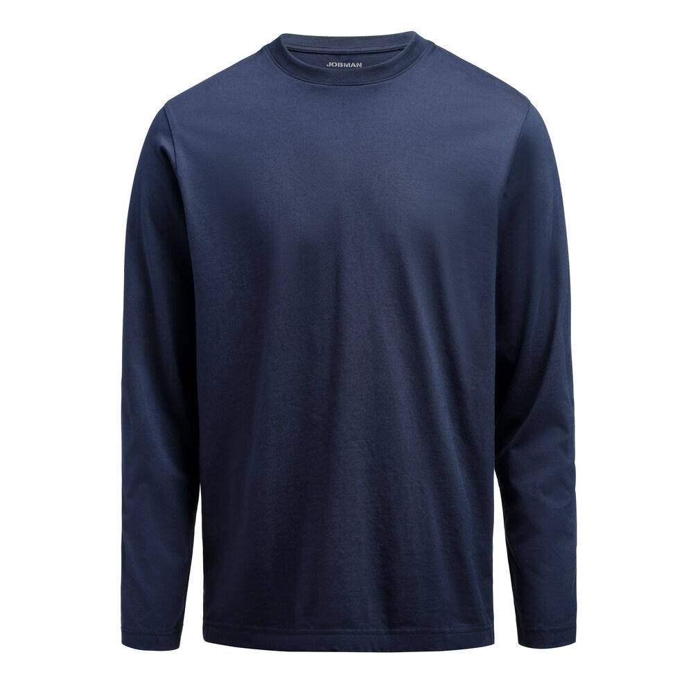 JOBMAN 5130 Long Sleeved T Shirt Navy