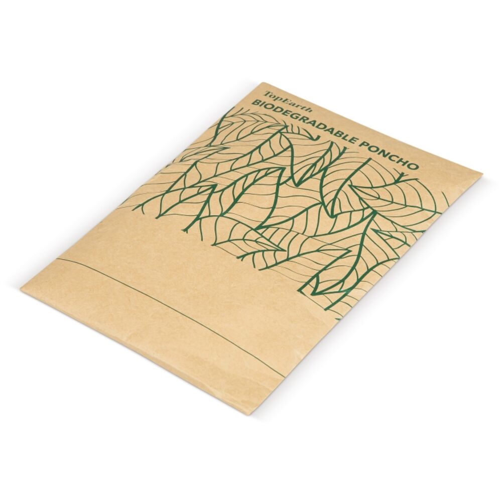 Toppoint BIODEGRADABLE PONCHO Läpinäkyvä