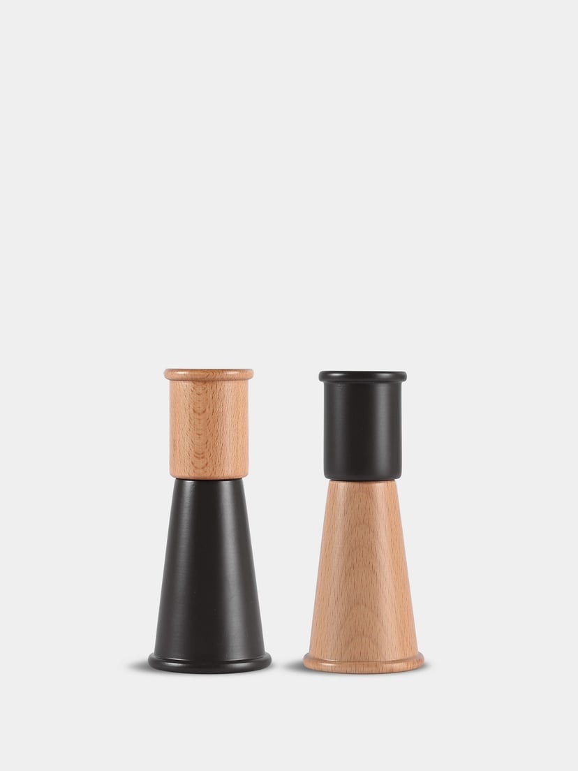 Gurken salt and pepper mill large Gurken salt and pepper mill small 2-pcs Black/brown