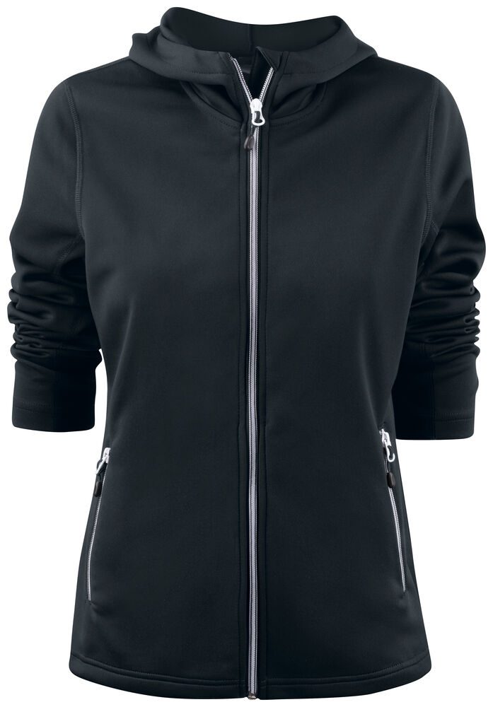 Printer Layback lady -huppari musta
