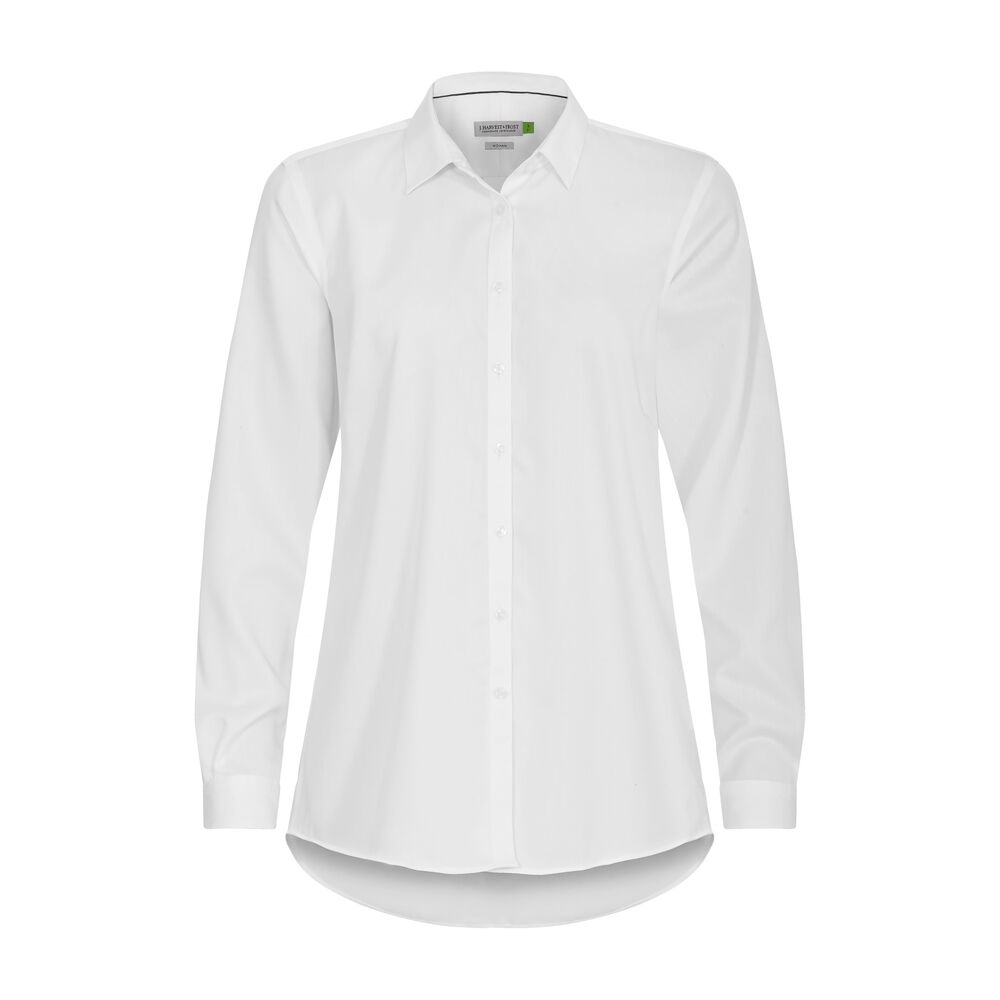 Harves & Frost GB01 Twill Relaxed Woman Valkoinen