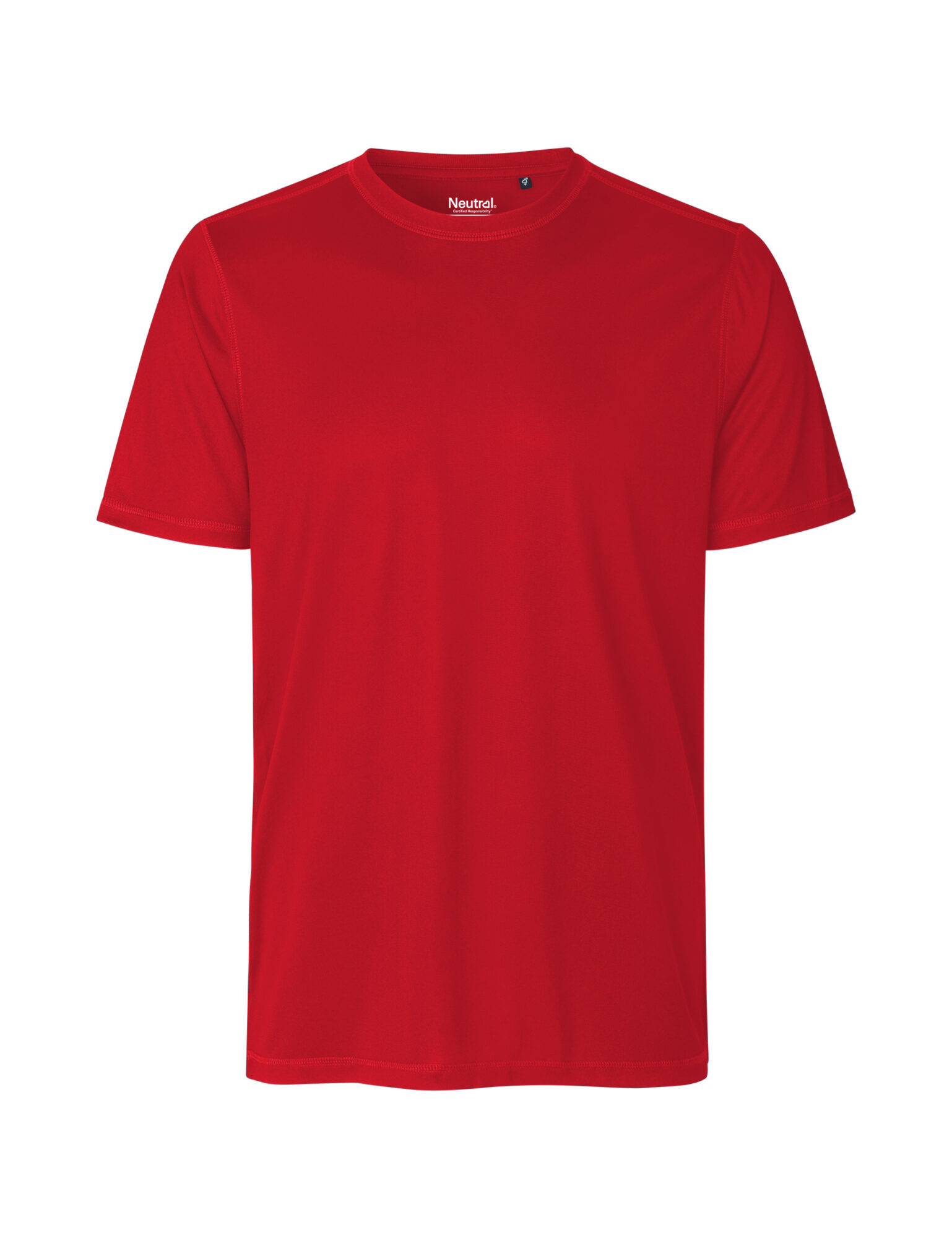Neutral Recycled Performance T-shirt Red