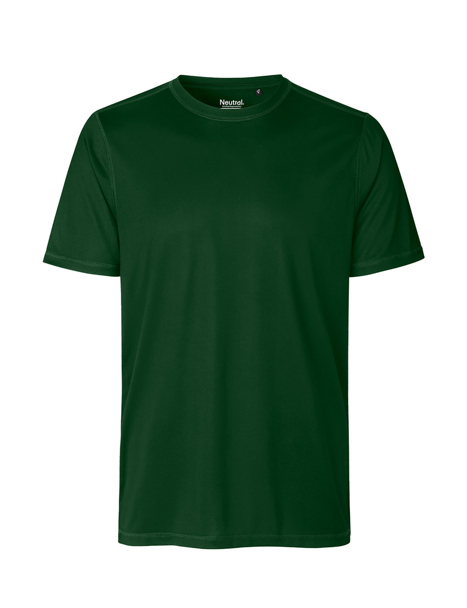 Neutral Recycled Performance T-shirt Bottle Green