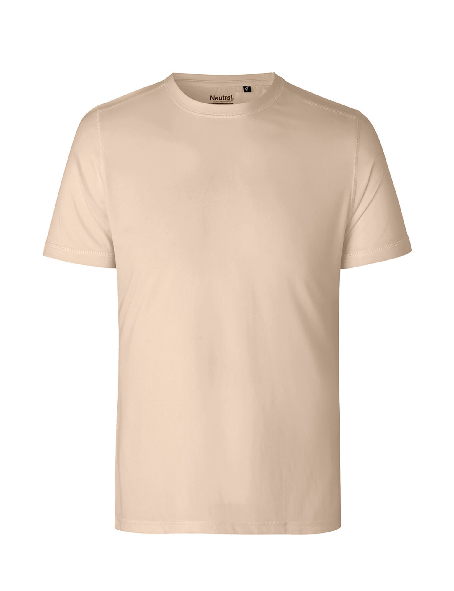 Neutral Recycled Performance T-shirt Sand