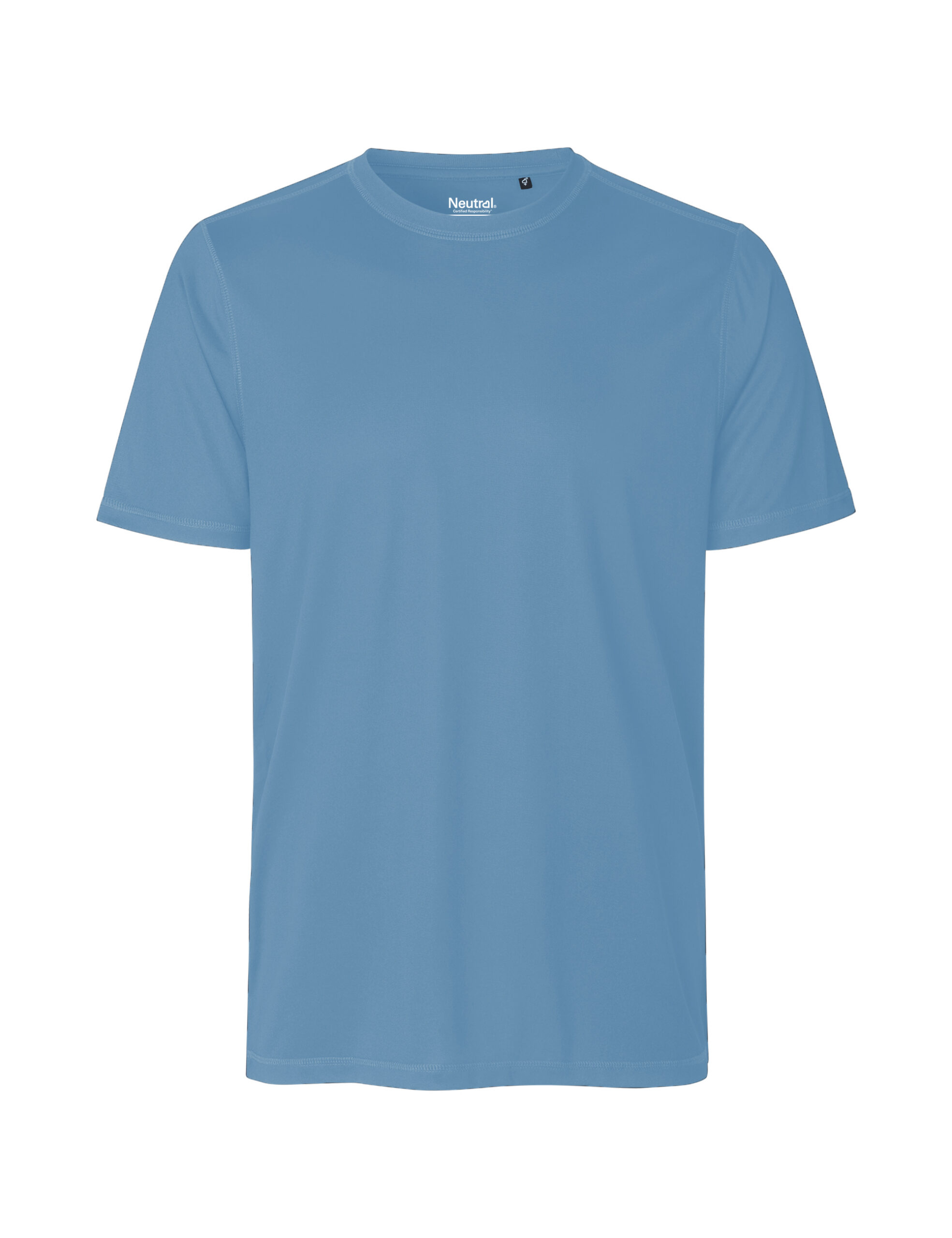 Neutral Recycled Performance T-shirt Dusty Indigo
