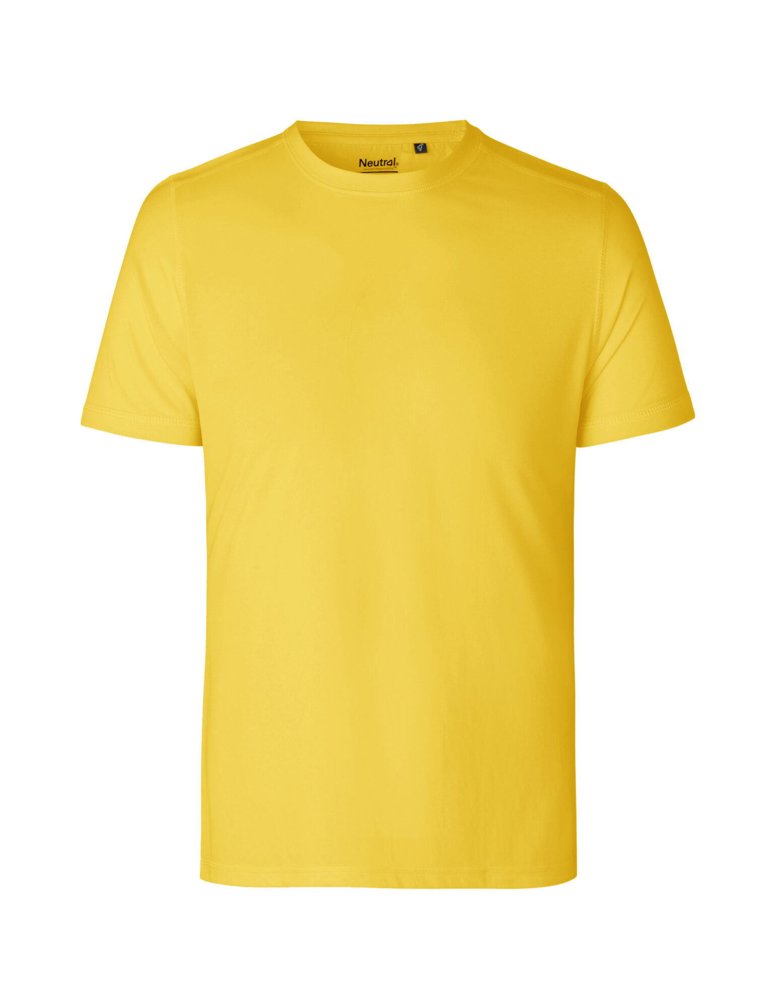 Neutral Recycled Performance T-shirt yellow