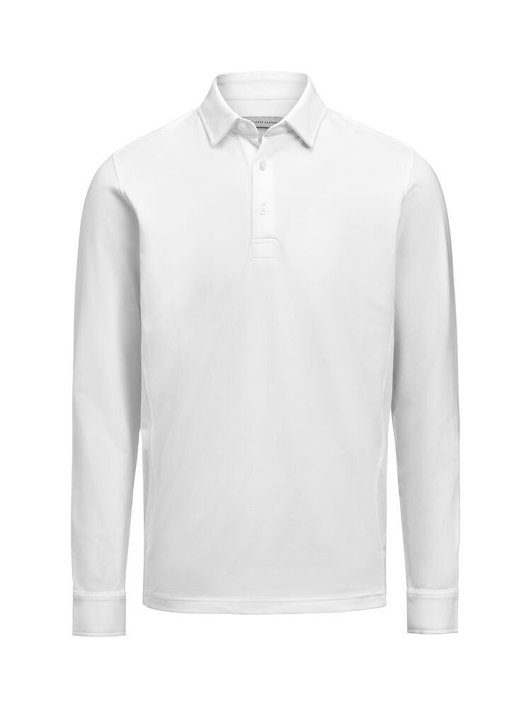 James Harvest American Supreme Polo L/S Valkoinen