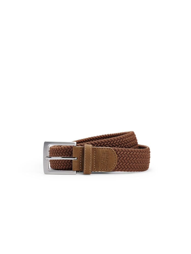 James Harvest Harvest Stretch Belt Ruskea
