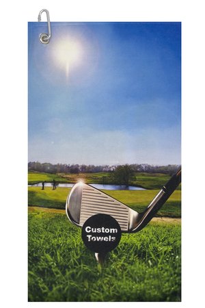Sublimoitu Golfpyyhe