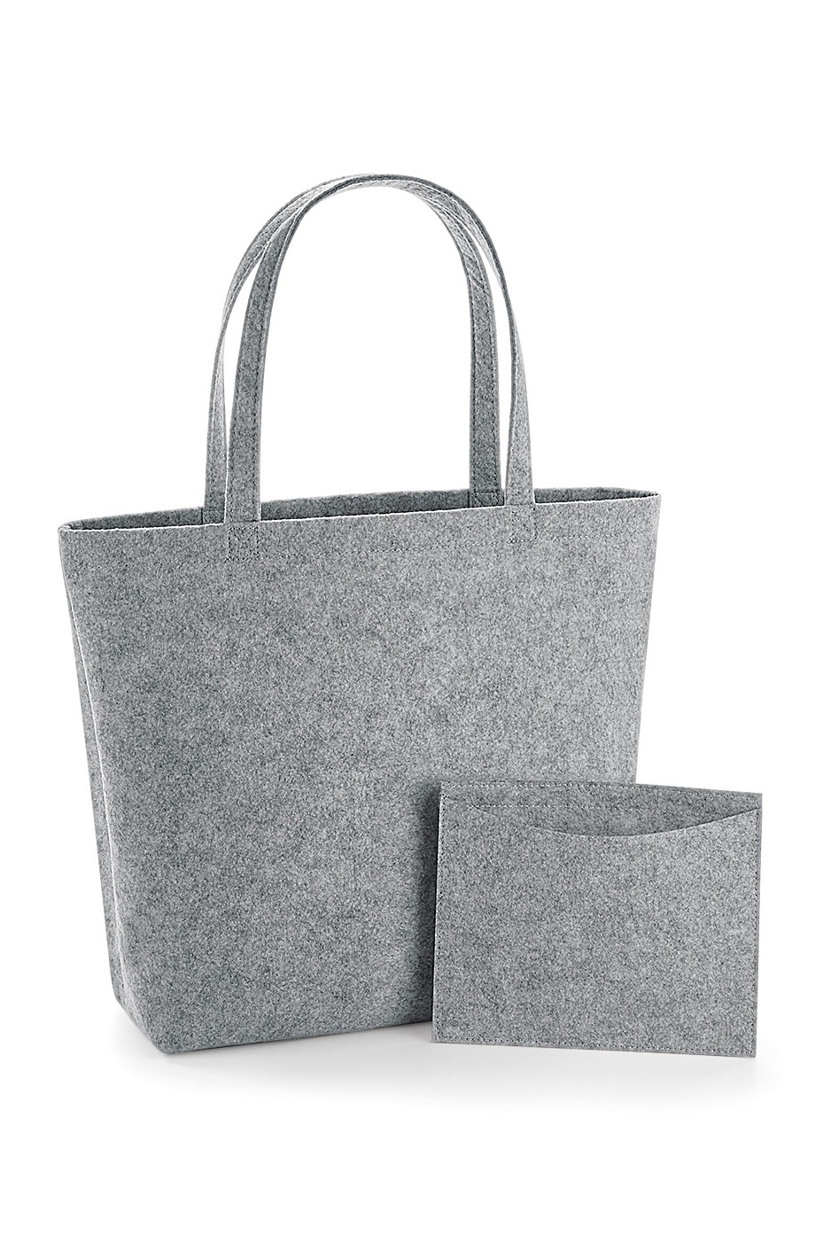 Bagbase FELT HUOPA OSTOSKASSI 22 L Grey Melange