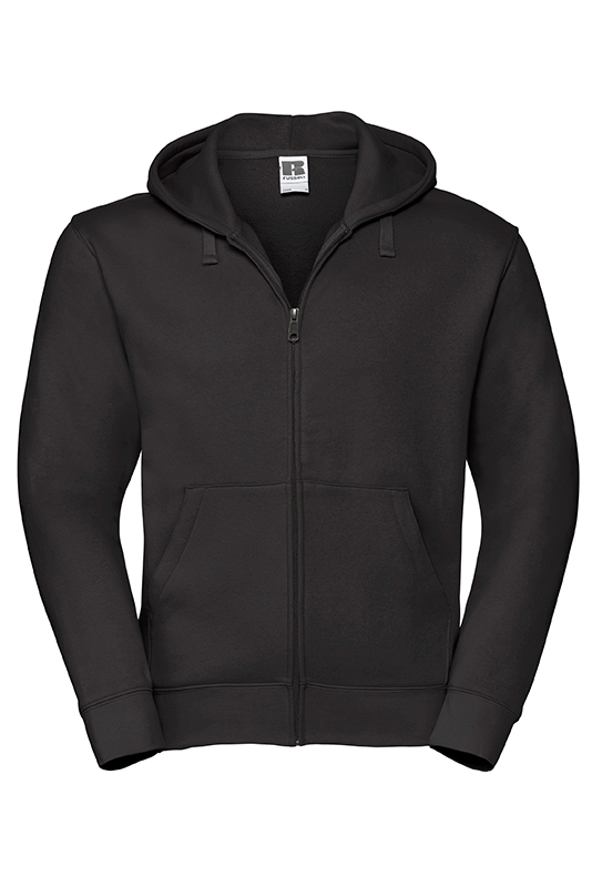 Russell Athletic AUTHENTIC VETOKETJUHUPPARI Black