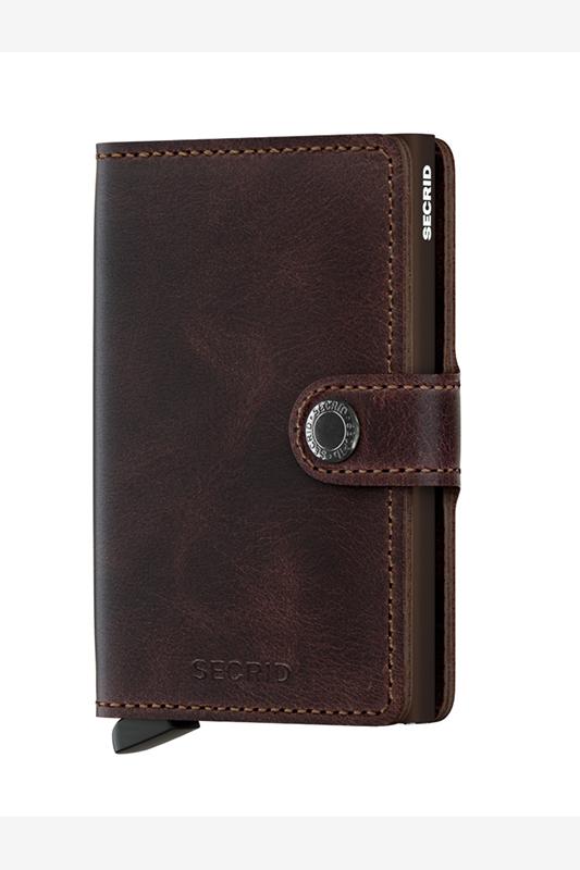 Secrid SECRID MINIWALLET LOMPAKKO Vintage Chocolate