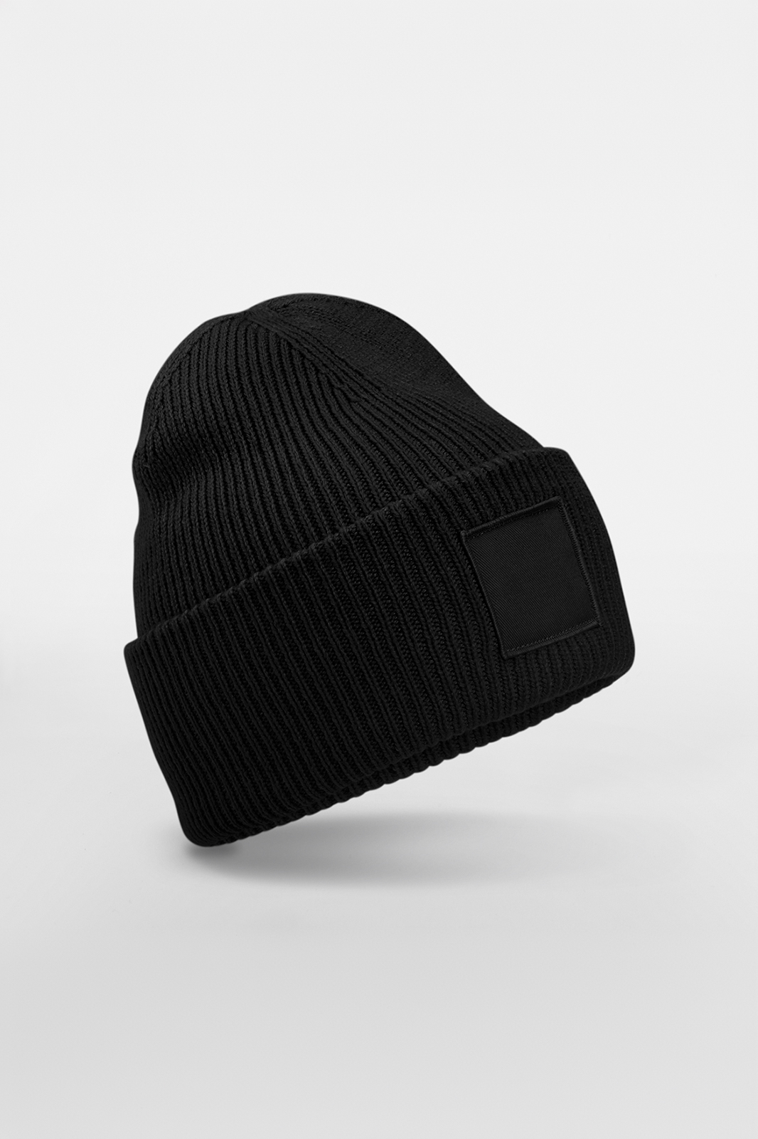 Beechfield DEEP TONAL PATCH PIPO Black