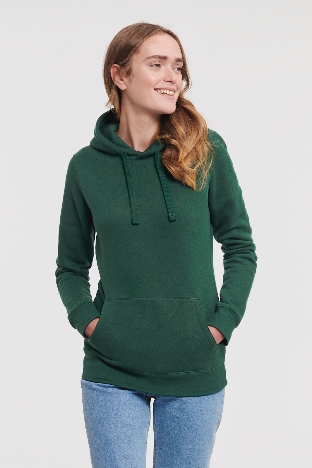 Russell Athletic NAISTEN AUTHENTIC HUPPARI Bottle Green