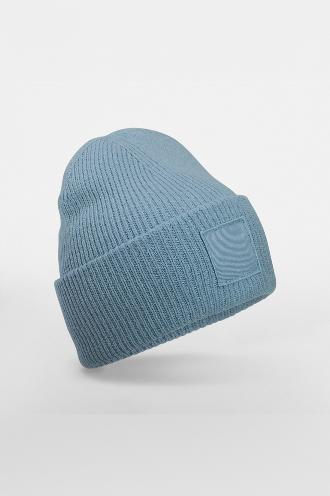 Beechfield DEEP TONAL PATCH PIPO Dusty blue