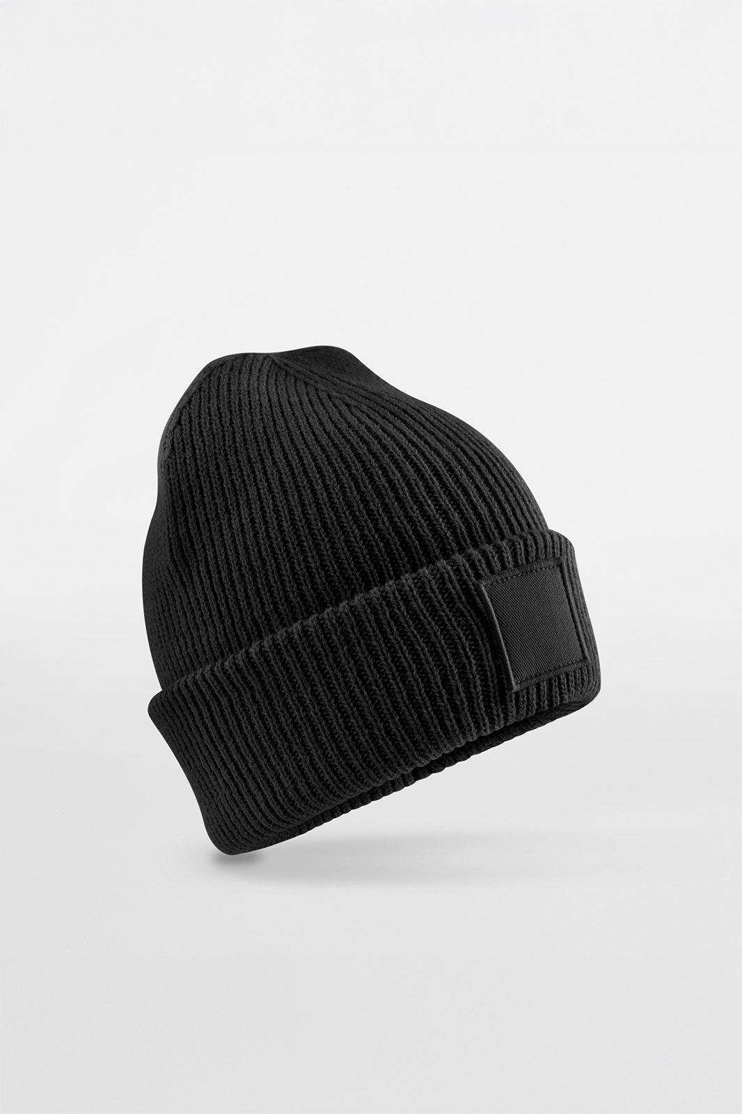 Beechfield LASTEN DEEP TONAL PATCH PIPO Black