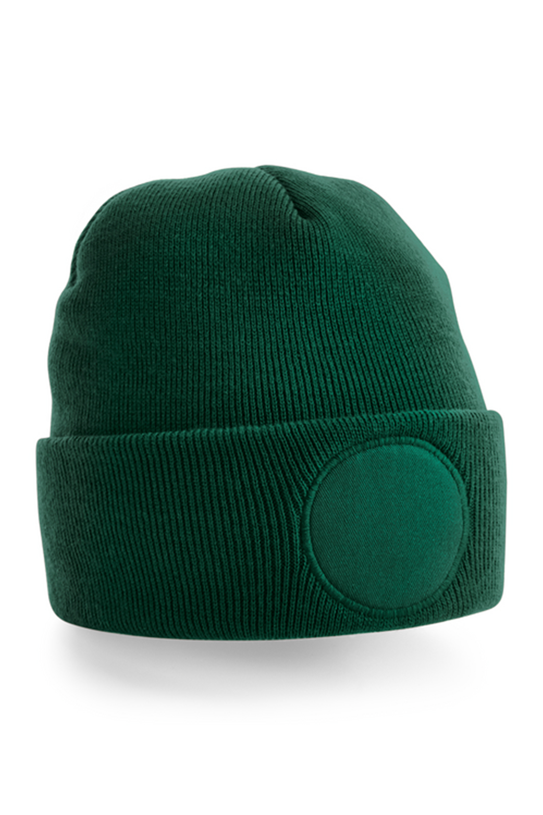 Beechfield PAINETTAVA PIPO PYÖREÄLLÄ PAINATUSALUEELLA Bottle Green