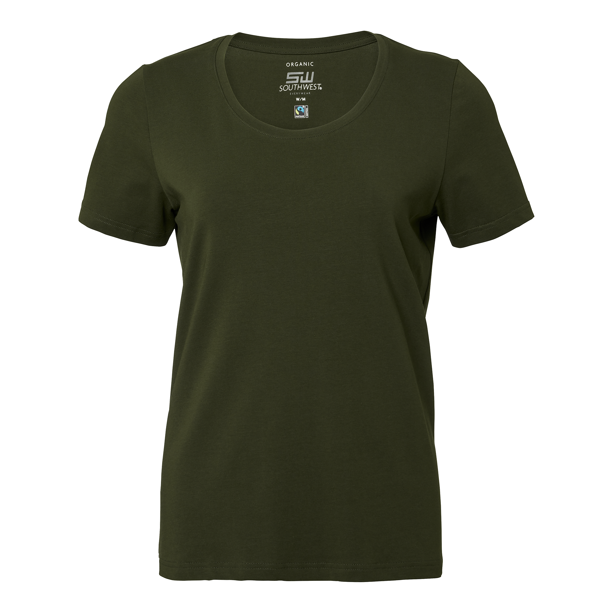 South West Nora T-shirt w Dark olive
