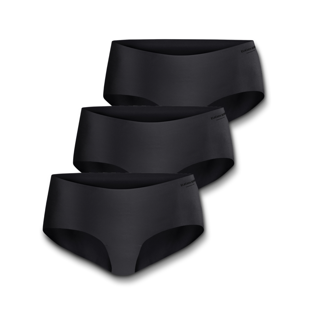 Björn Borg Hipster Invisible 3-p Underwear w Black